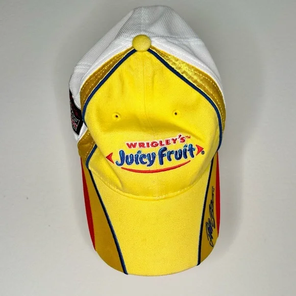 Nascar Juicy Fruit Juan Pablo Montoya Racing hat Chase authentic drivers line - Picture 2 of 12